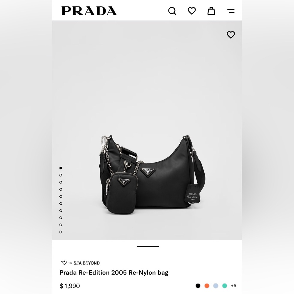 Prada Re-Edition 2005 Re-Nylon bag